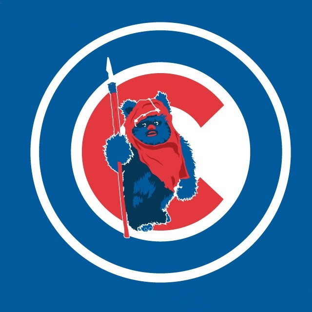 Chicago Cubs Star Wars Logo DIY iron on transfer (heat transfer)